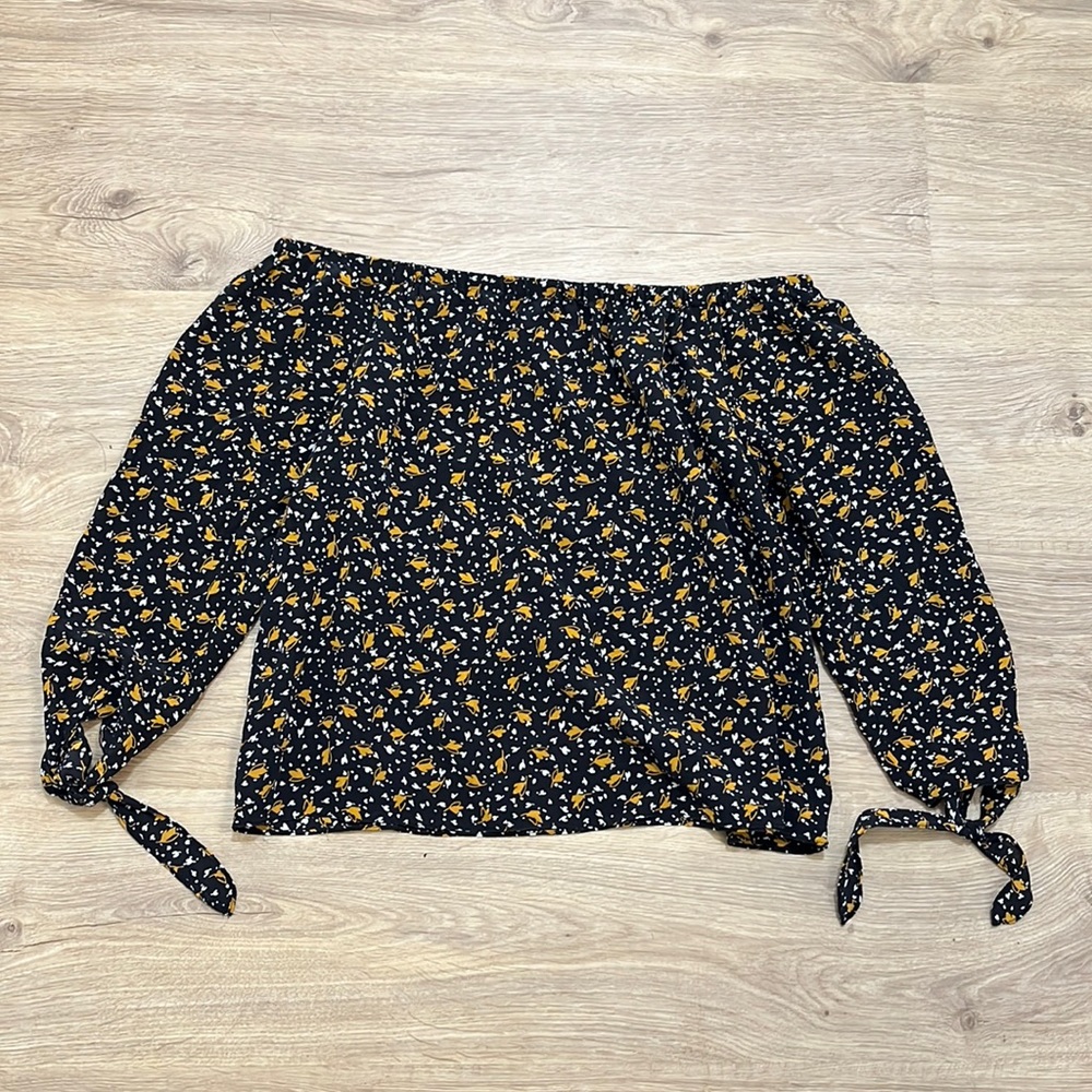 Madewell off shoulder top